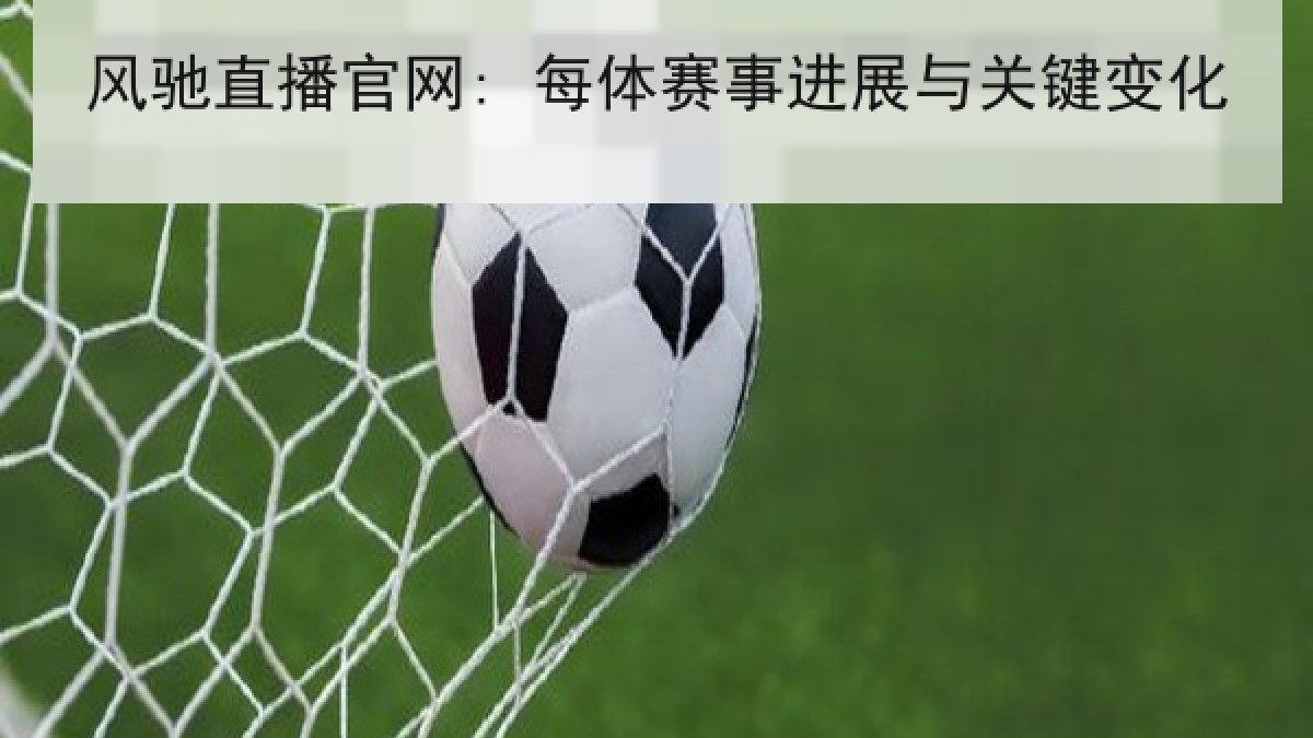 风驰直播官网: 每体赛事进展与关键变化