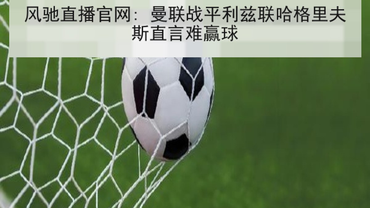 风驰直播官网: 曼联战平利兹联哈格里夫斯直言难赢球